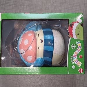 Squishmallow Mushroom Ornament NWT